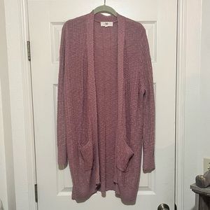 Pinque Two Pocket Textured Cardigan